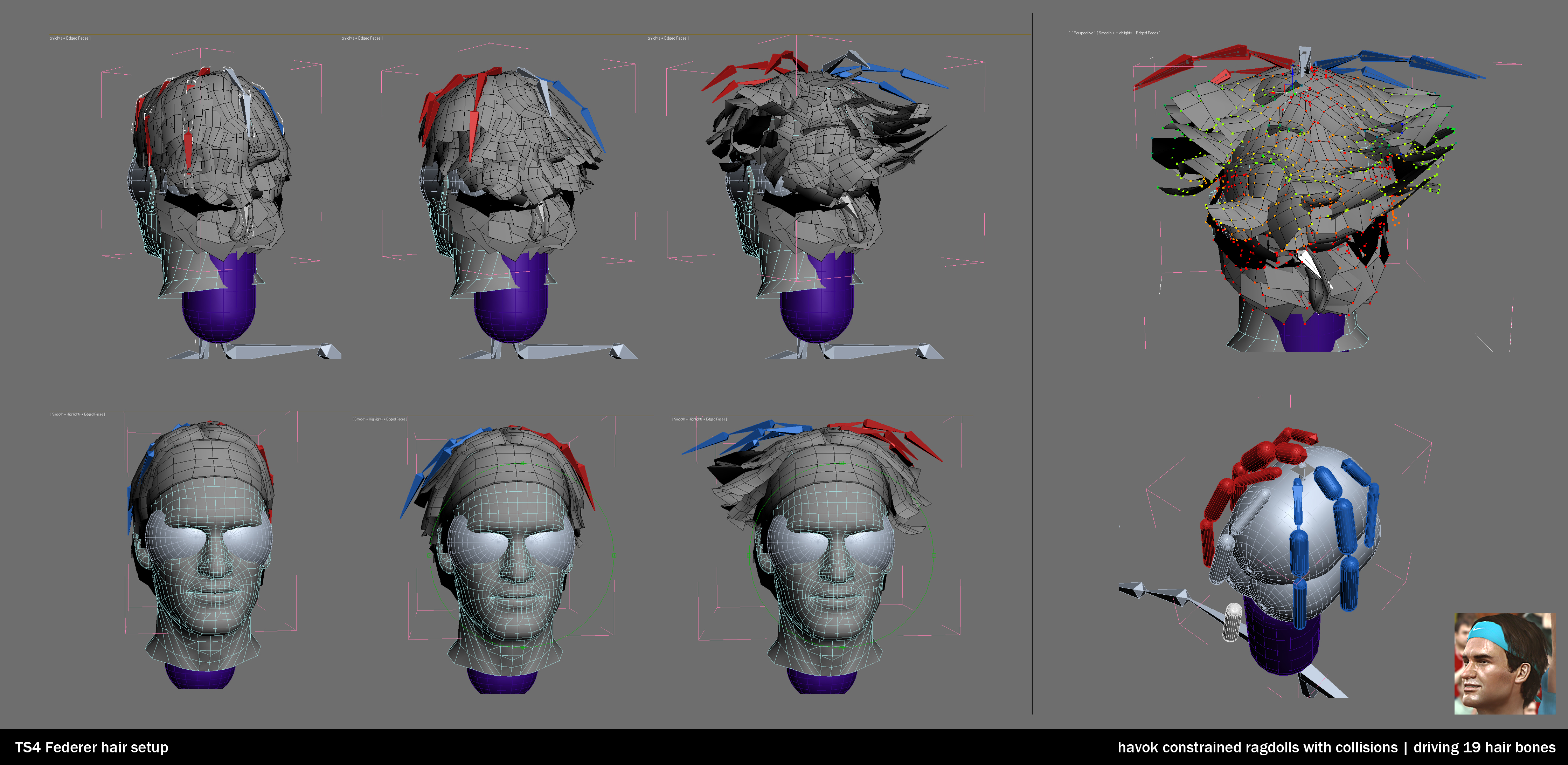 Hair Sim — Federer