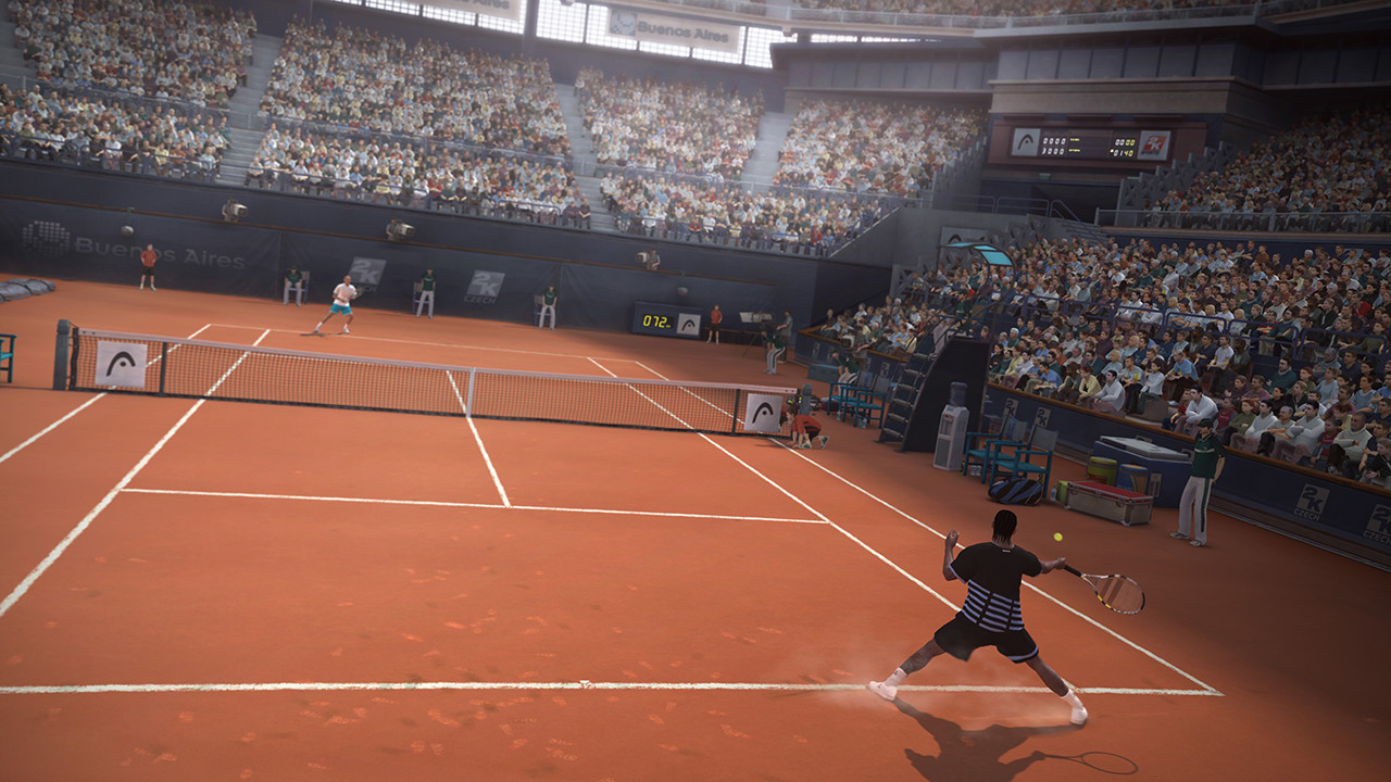 TopSpin 4 — in-game