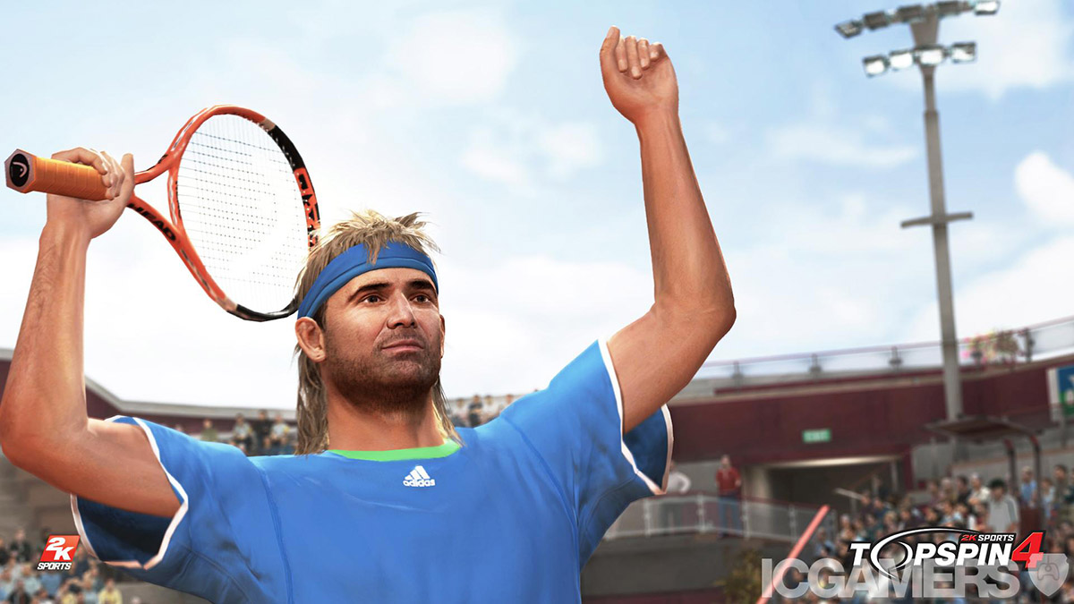 Andre Agassi — In-Game