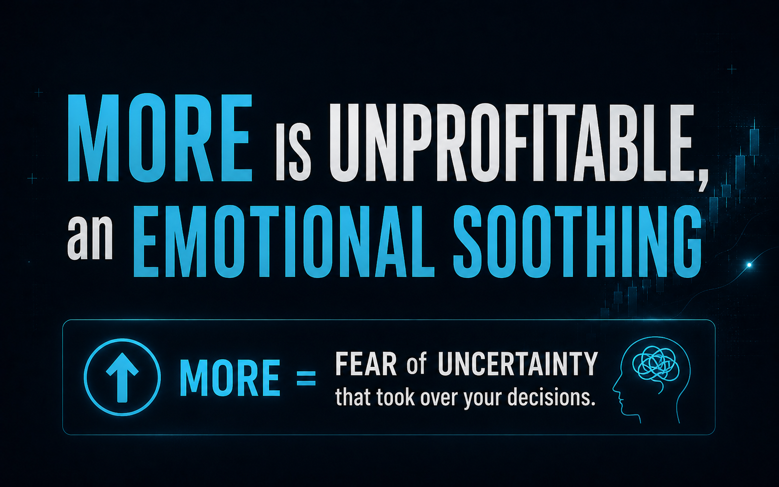 More Is Unprofitable Emotional Soothing